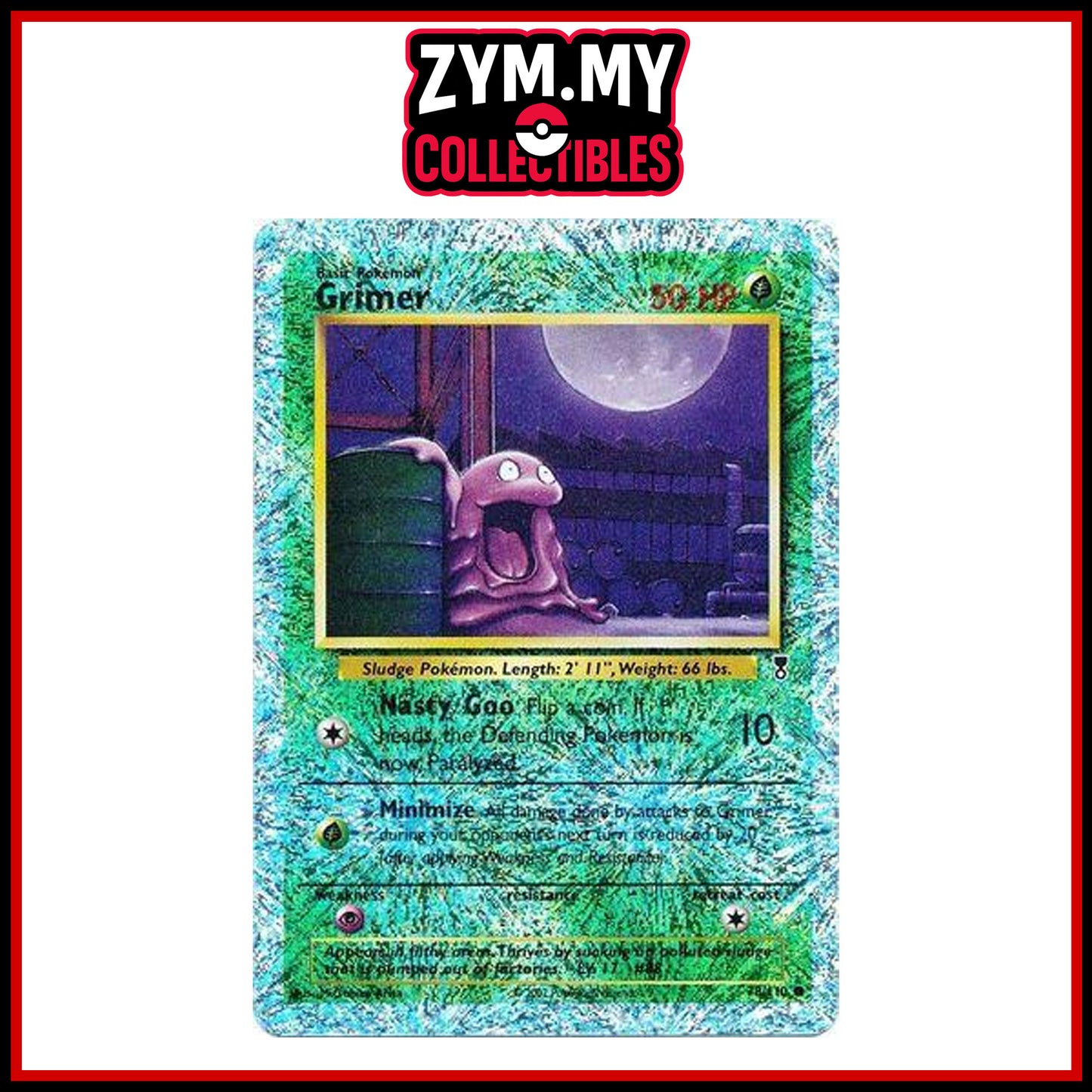 Grimer Reverse Holo - 78/110 - Legendary Collections [EN]