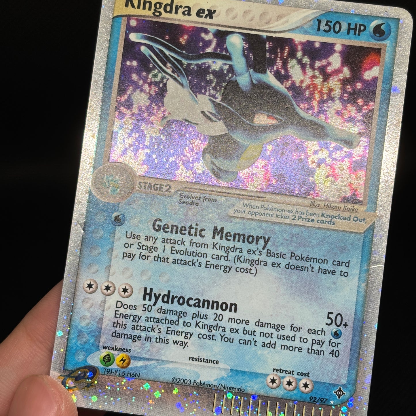 Kingdra ex Holo - 92/97 - EX Dragon [EN]