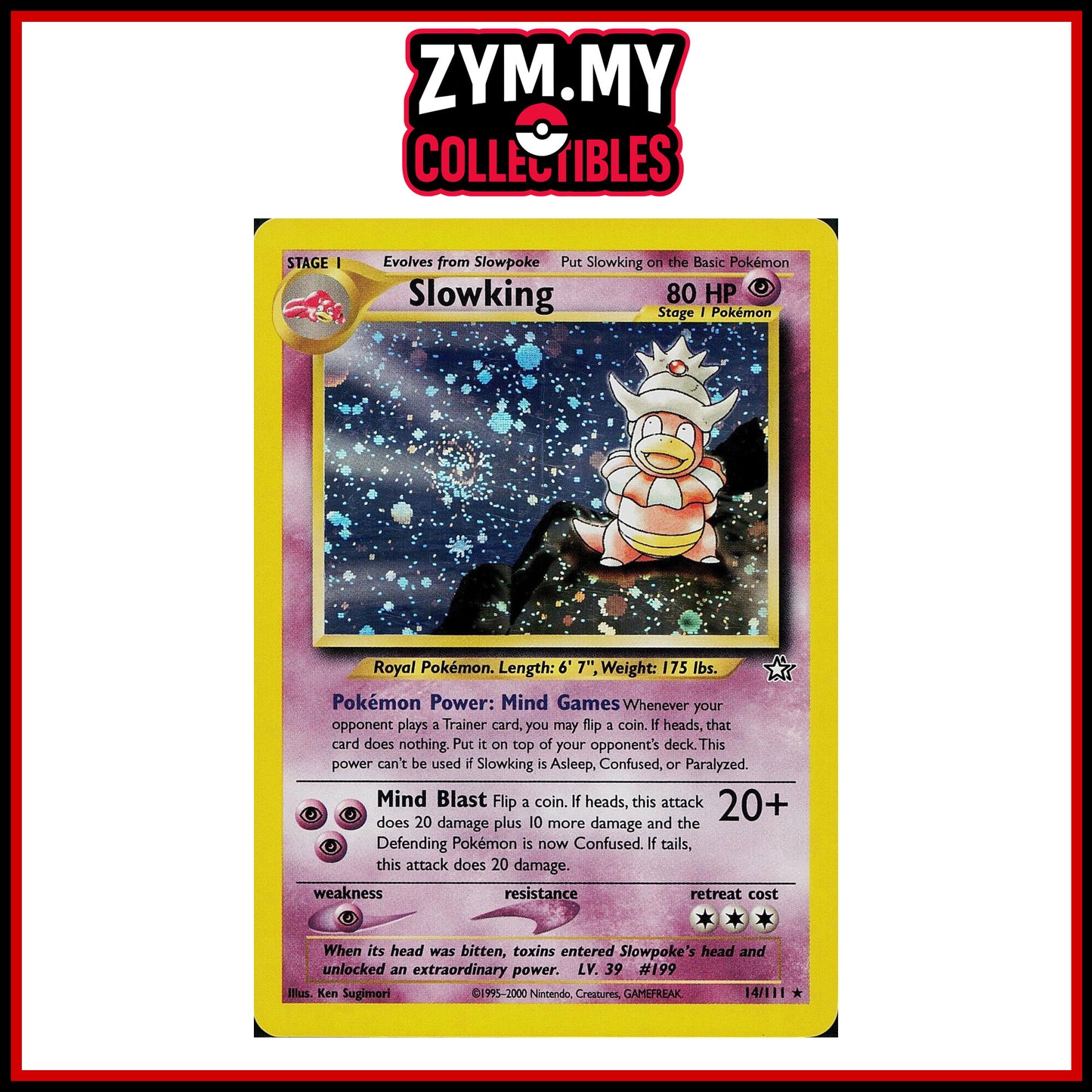 Slowking Holo - 14/111 - Neo Genesis [EN]