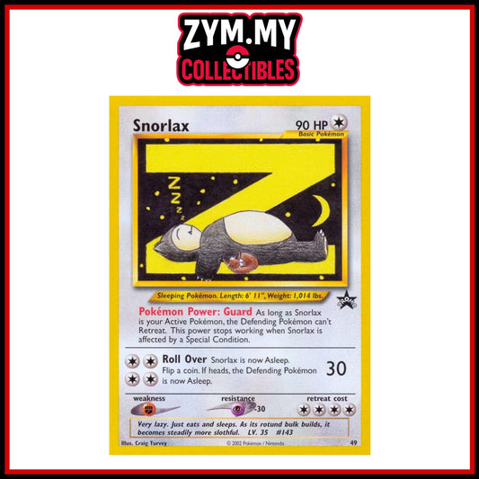 Snorlax 49 - WOTC Promo [EN]