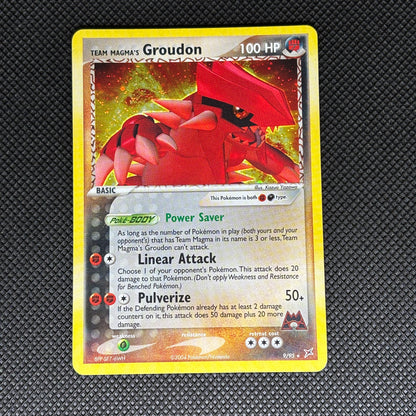 Team Magma's Groudon Holo 9/95 - Team Magma & Team Aqua [EN]