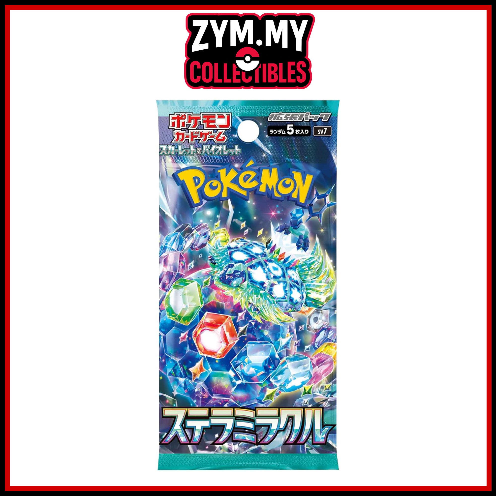 Pokémon Stellar Miracle [JP] [SV7] - Booster Pack – Zym.my