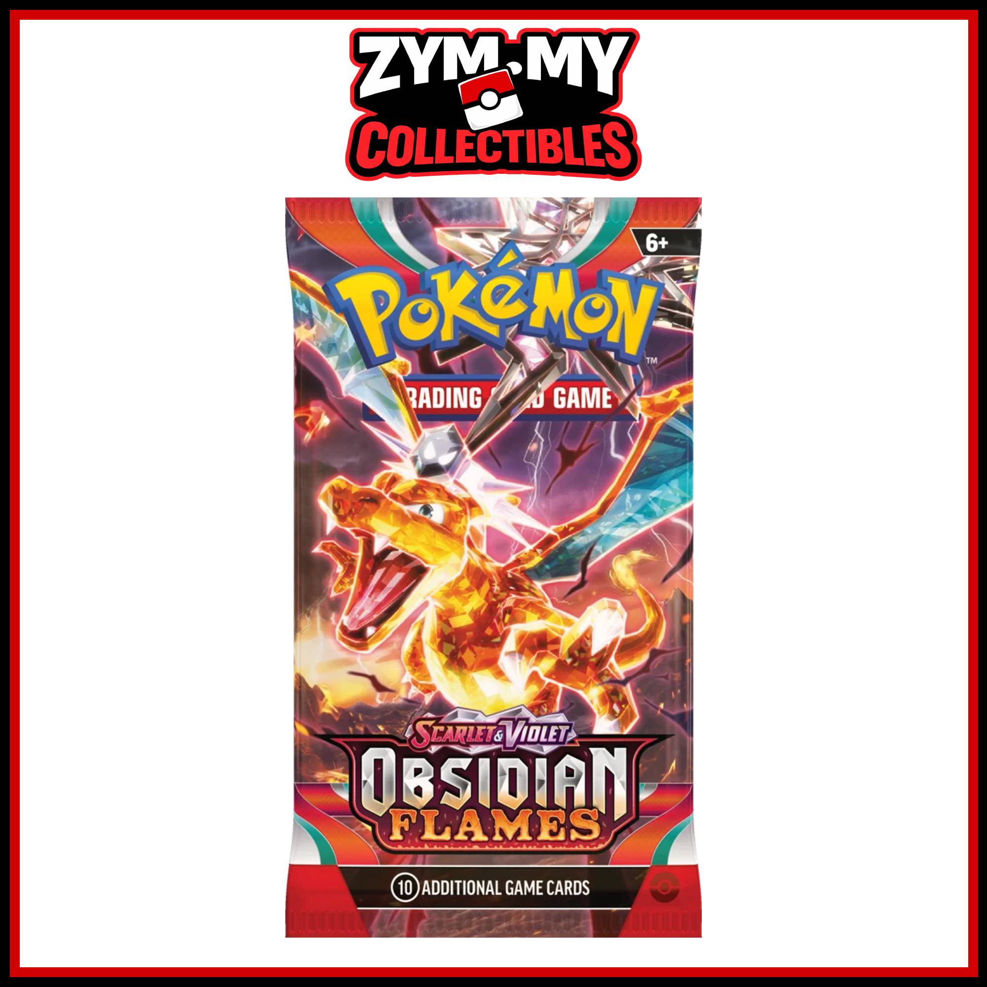 Pokémon Obsidian Flames [EN] [OBF] - Booster Pack – Zym.my Collectibles